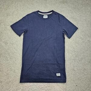 Norse Projects Mens Slim T Shirt Navy Blue huckberry REI Y2K Small